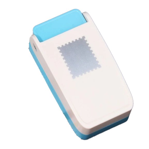 Osfvolr 1.25x1.5 Inch Stamp Punching Machine Lever Type Paper Punching Machine, for Making Scrapbook DIY Card Making Crafts