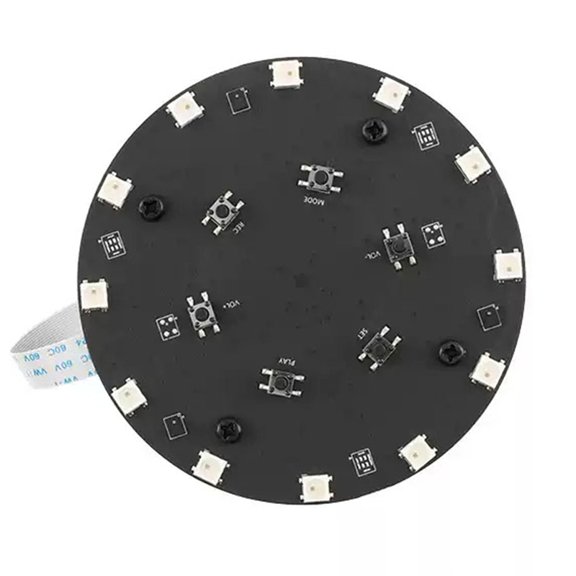 Osfvolr ---1 Intelligent Speech Recognition Development Board with English Wake-Up 3 Microphone Array