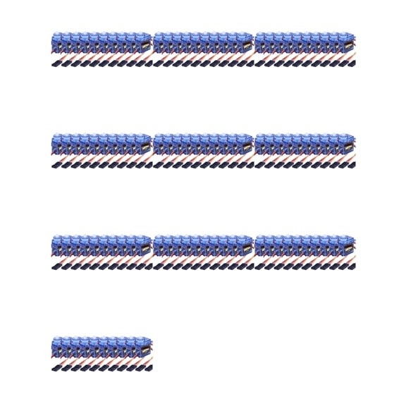 Osfvolr 100PCS SG90 9G Mini Servo Servo Motor for RC Planes Robot Arm Fixed-Wing Servo Motor Control for Airplane 180