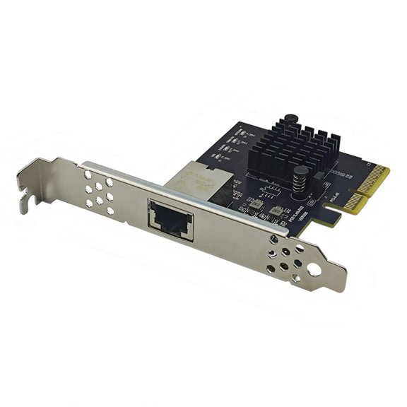 Osfvolr 10Gbps PCIE 3.0 X4 to RJ45 Network Card RTL8127AT Chip Gigabit Ethernet PCI Express LAN Adapter 10000Mbps for PC Desktop