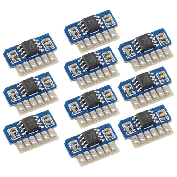 Osfvolr 10PCS 3v-5v NS8002 Mini Mono Power Amplifier Module Diy Low Voltage Stereo Audio Systems Class AB Amplifier Circuit DC