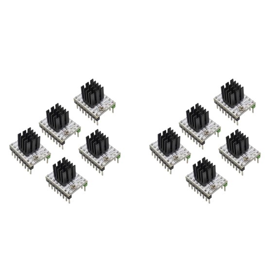 Osfvolr 10Pcs 3D Printer 2208 TMC2208 Stepper Motor Driver V2.0 StepStick Ultra Silent Compatible with for  SGen L Gen L