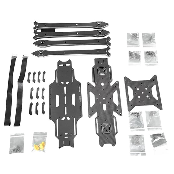 Osfvolr 13-Inch Carbon Fiber Drone Fiber Frame Quadcopter FPV Freestyle Frame for Enhanced Flight Stability & Performance