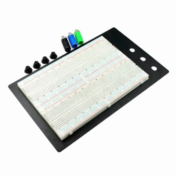 Osfvolr 1660 Ties Solderless Breadboard Kit for DIY Electronics & Prototyping Reusable Circuit Board for Students & Hobbyists