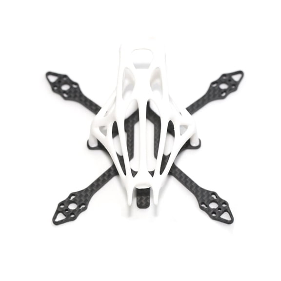Osfvolr 2 Inch Wheelbase Drone Frame Kit for FPV Racing Quadcopter Supports 1103 Motors ESC 10A+ 2S 550mAh Batteries