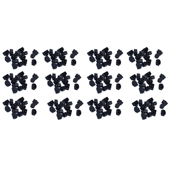 Osfvolr 200pcs RJ45 Anti Dust Cover Caps Ethernet Hub Port Protector Plugs for Laptop, Computer, Router Easy to Install