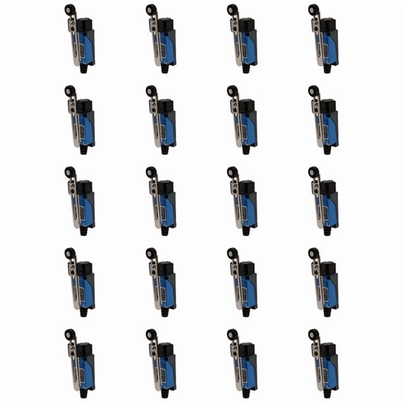 Osfvolr 20X ME-8108 Momentary Rotary Adjustable Roller Lever Arm Limit Switch
