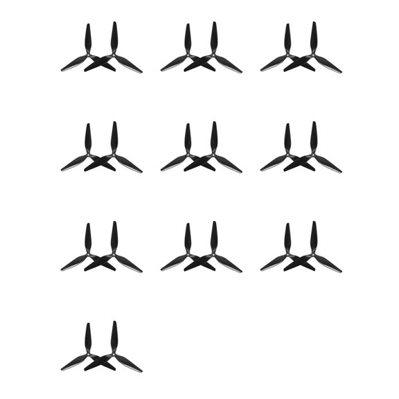Osfvolr 20pcs 15 Inch Propeller 15x7x3 3 Blades High Efficiency Propeller CW+CCW for FPV Racing Drones
