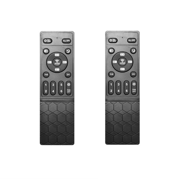 Osfvolr 2Pcs Ceiling Fan Remote Replacement 6 Speed and Timer Control Remote Controller for Home Bedroom Living Room