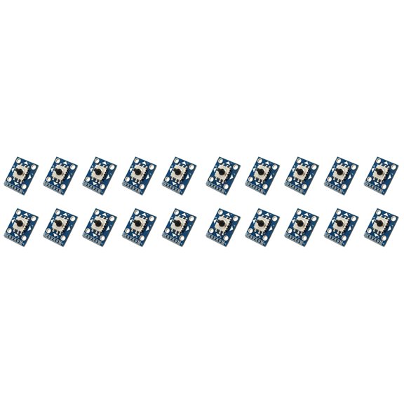 Osfvolr 2X 5-Way Navigation Key Module 5D Rocker Microcontroller Multi-Function Portable Convenient Keyboard Switch Module