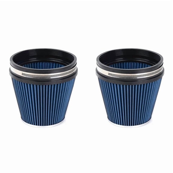 Osfvolr 2X Car Universal 6 Inch High  Intake Air Filter Car Engine Air Inlet 152mm Mushroom Style Car Modified Filter,A