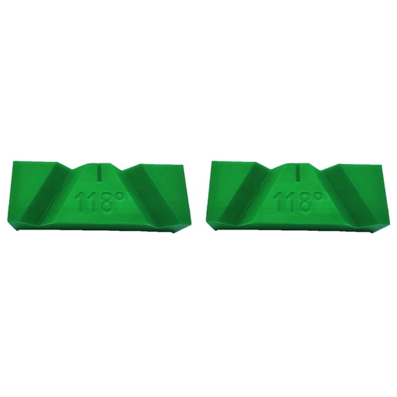 Osfvolr 2X Drill Bit Sharpening Guide Jig,Angle Drill Bit Sharpener, Manual Drill Bit Grinder Tool for Bench Grinder 118