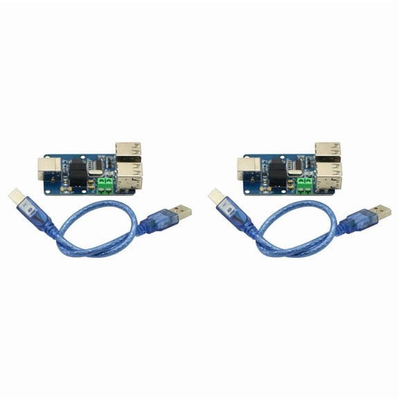 Osfvolr 2X Isolator, 2500V USB HUB Isolator, USB Isolation Board, ADUM4160 ADUM3160 Support USB Control Transmission Module NEW