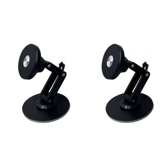 Osfvolr 2X Magnetic Bracket for Split Keyboard Phone Tablets PC Detachable 360and Height Adjustable Bracket Game Black
