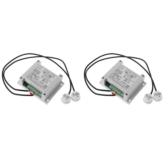 Osfvolr 2X Non-Contact Liquid Level Sensor, Water Level Controller, Water Level Sensor, Water Tank Switch(XKC-C352-2P)