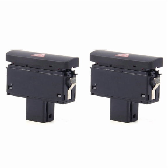 Osfvolr 2X Warning Emergency Hazard Light Switch Button for  B7 2011 2012 2013 2014 CC 2009-2015 3AA953509