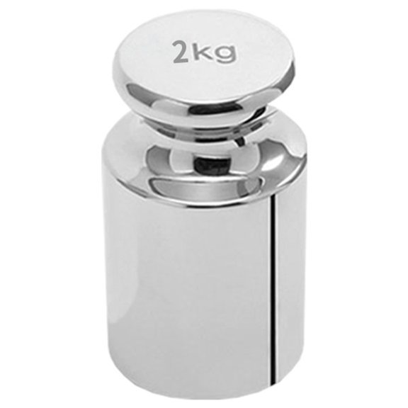 Osfvolr 2kg M1 Class Scale Calibration Weight for Laboratory, Factory, and Supermarket Use