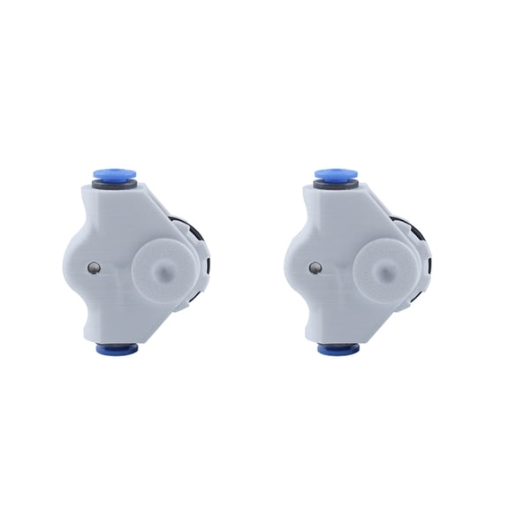 Osfvolr 2pcs Upgraded Manual Filament Feeder Handwheel Rolling Feeder Applicable to All 3D Printers Silky Smooth Feeding