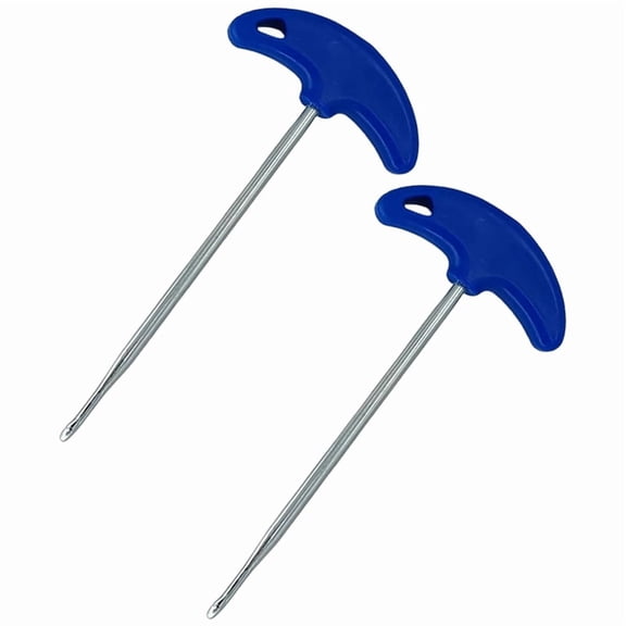 Osfvolr 2xExhaust Spring Puller Tool Motorcycle Exhaust Spring Hooks, T Handle Exhaust Spring Hooks Snowmobile Spring Puller