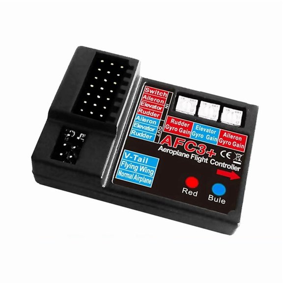 Osfvolr 3- Gyroscope Fixed-Wing Gyro Flight Controller AFC3+ Gyro for FPV RC Airplane Fixed-Wing Copter Aircraft Gliders