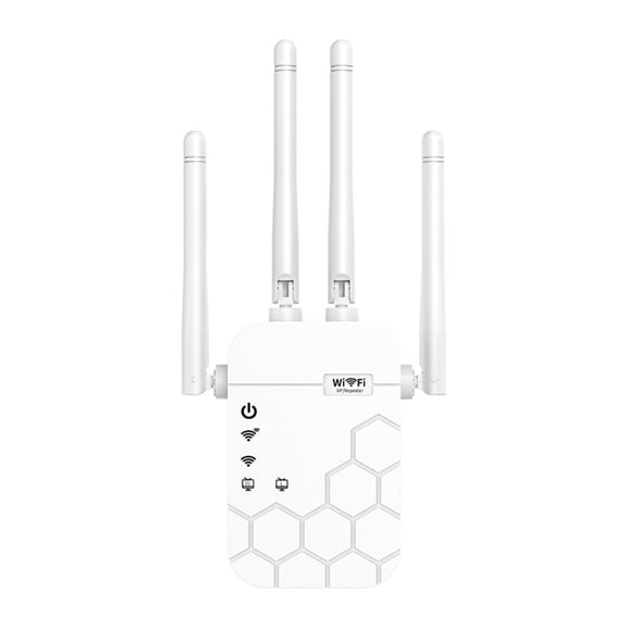 Osfvolr 300Mbps Wireless WiFi Repeater 2.4G Signal Router 802.11N Long Range Wireless WiFi Extender WIFI Booster US Plug