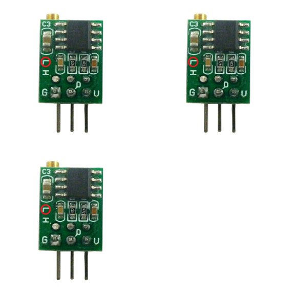 Osfvolr 3X Adjustable Signal Generator TP354 NE555 Module Square Wave Pulse Generator Oscillator Output Signal Source 0.8Hz-60Hz