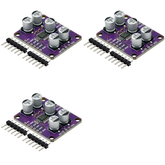 Osfvolr 3X PCM1808 105dB SNR Audio Stereo ADC Single-Ended Analog-Input Decoder 24bit Amplifier Board Player Module