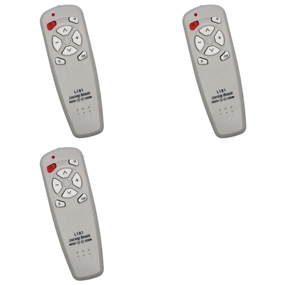 Osfvolr 3X Universal Infrared Learning Remote Control 8-Key Big Button Learning Type Remote Control for TV CD DVD Fan Remote