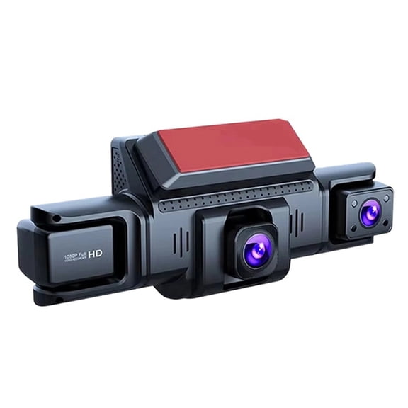 Osfvolr 4 Channel WiFi Dash Cam Front and Rear 1080P APP Control Reversing Display Collision Detection 24H Parking Monitor