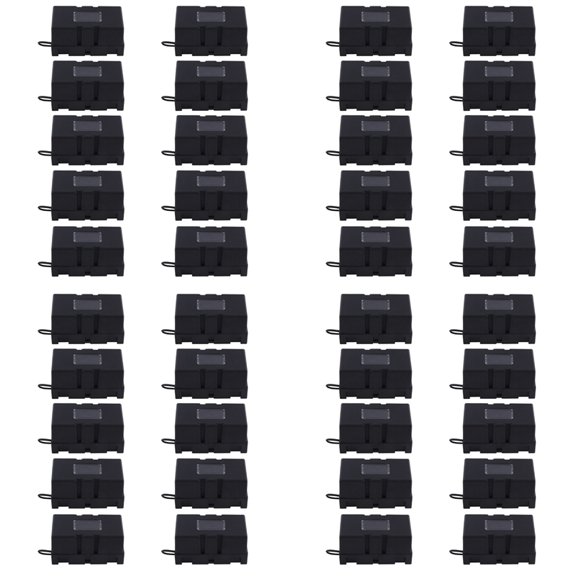 Osfvolr 40X ANS-H Type Fuse Holder ANS-8 Safety Plate Base Car Automotive Fuse Box