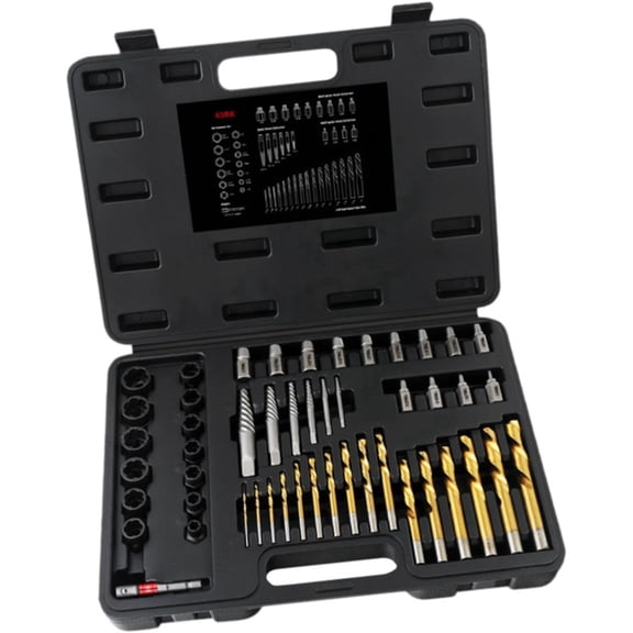 Osfvolr 49x Extractor Kit Hand It Repair Extractor Set Portable Case for Electronics Socket Screws