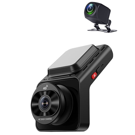 Osfvolr 4G LTE SIM Dash Cam Live Streaming APP Remote Monitor Dual Lens 4K+1080P Back Cam WIFI Car Camera Recorder