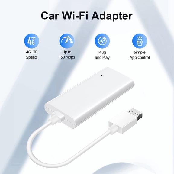 Osfvolr 4G USB Wifi Modem Portable WiFi Hotspot LTE SIM Wireless Router CAT 4 150Mbps for Home MIFI Providing in Car Hotspots