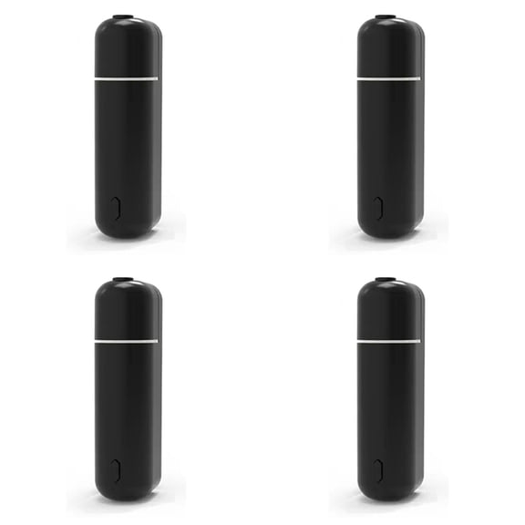 Osfvolr 4X Aroma Diffuser Mini USB Rechargeable Scent Machine Fragrance Oil Car Air Freshener Essential Oil Diffuser VentClip,A