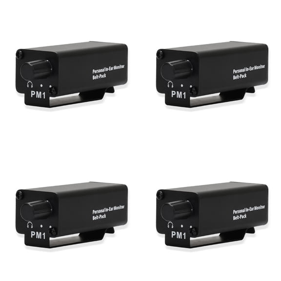 Osfvolr 4X Mini Earphone Amplifier XLR Professional in Ear Stereo Personal Earphone Amplifier PM1 HIFI Headphone Amplifier