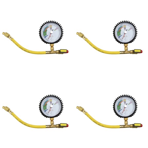 Osfvolr 4X Nitrogen Pressure Tester Air Conditioner HVAC Systems Cold Test Table Regulator for R134a R22 R407C R410A