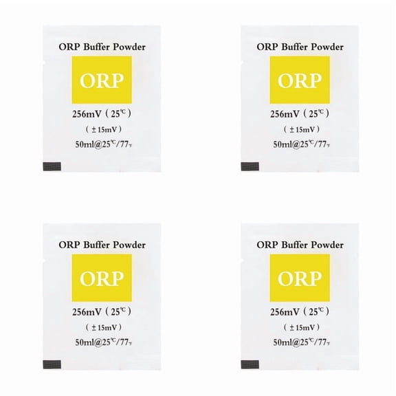 Osfvolr 4X ORP Calibration Powder Buffer Powder ORP Tester Measuring Calibration Solution 256MV