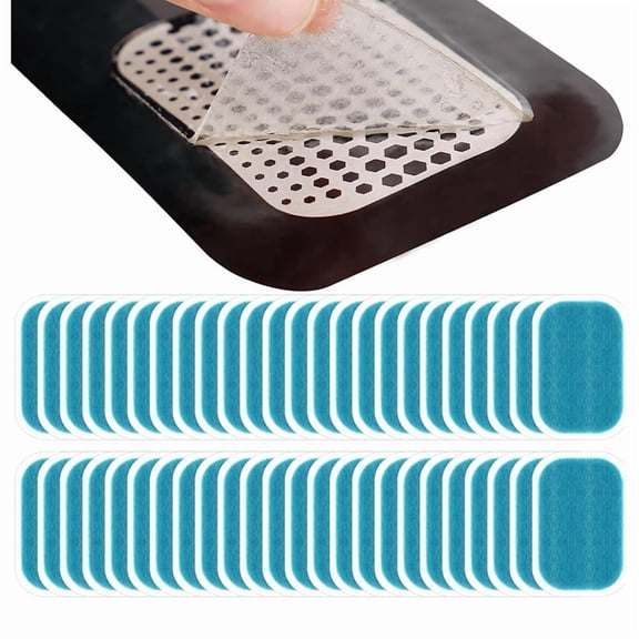 Osfvolr 50 Pcs Gel Pads for Abs Stimulator - Replacement Pads for Abdominal Muscle Trainer, Reusable Ab Workout Toner Belt