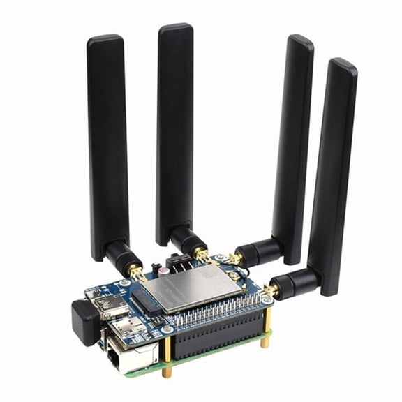 Osfvolr 5G Expansion Board Communication Module RM500 Series, 4G/3G LTE Network Access, High-Speed Internet, IoT, Embedded