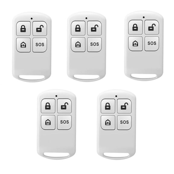 Osfvolr 5PCS Smart Home Wireless Alarm System Remote Control for PG103 PG107Alarm Control Home Security Alarm System 433MHz