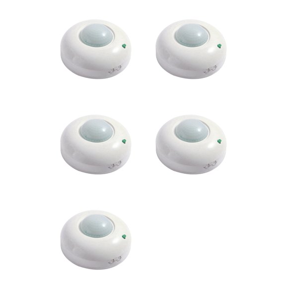 Osfvolr 5X 360 Adjustable Ceiling Motion Sensor Detector, Occupancy Light Switch for  Saving and Security