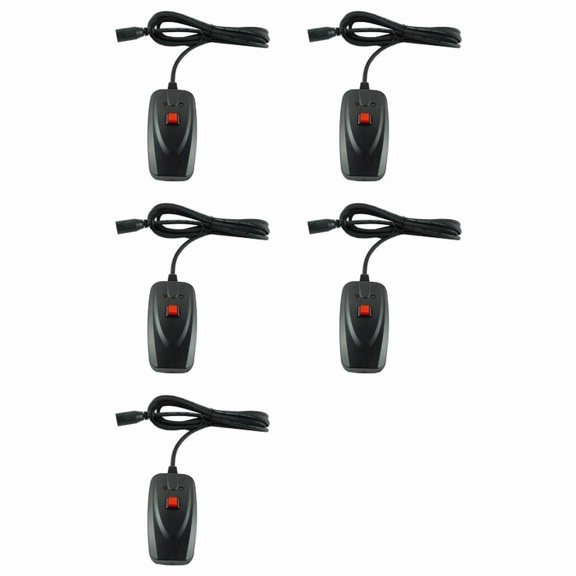 Osfvolr 5X Fog Machine Wire Remote Control Portable XLR for 400W 900W Smoke Machine