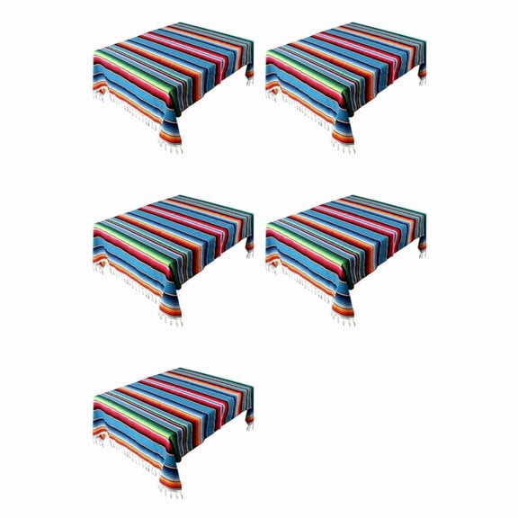 Osfvolr 5X Mexican Blanket Sarape Picnic Rug Throw Tablecloth Hot Rod for Yoga Party , 120X180cm