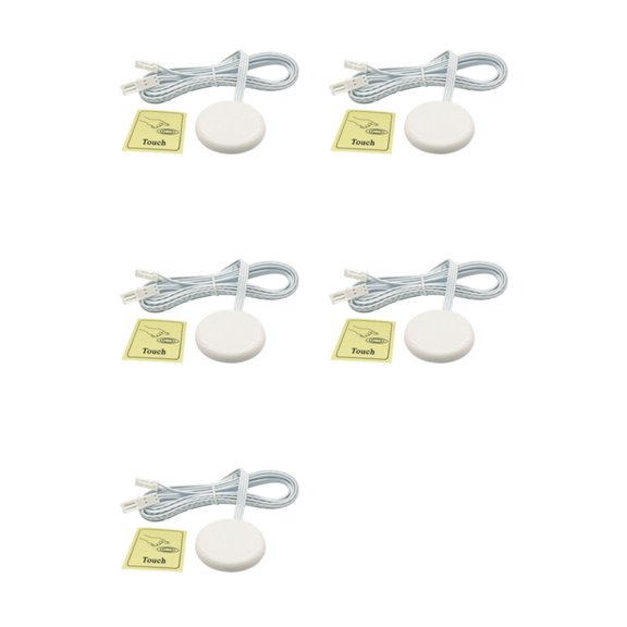 Osfvolr 5X Penetrable Wood Panel Wireless Touch Sensor LED Light Switch Hand Sweep Control Dimmable Touch Dimmer