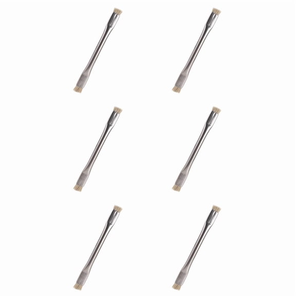 Osfvolr 6Pcs Anti-Static Brush ESD Safe Motherboard Cleaning Tools ESD Safety Brush for Mobile Phone PCB Electronic Repair Tools