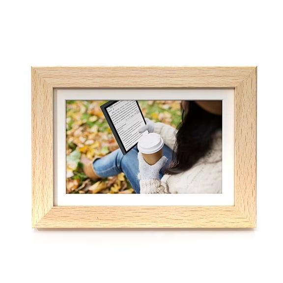 Osfvolr 7.3'' Color  Display Digital Photo Frame WiFi Smart Digital Picture Frame Eye-Comfort Blue Light-Free for Family