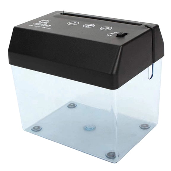 Osfvolr A6 Mini Paper Shredder Portable Electric USB/Battery Operated for Home