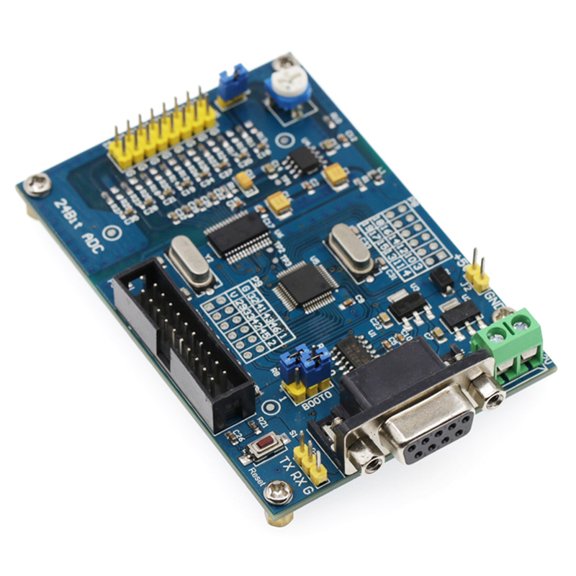 Osfvolr ADS1256 24-Bit AD High- Acquisition Module, 24-Bit ADC, STM32F103C8T6 AD Module.
