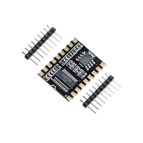 Osfvolr ASR-PRO Core Board Speech Recognition Control Module AI Offline Recognition Module Pin Headers Not Soldered 2M