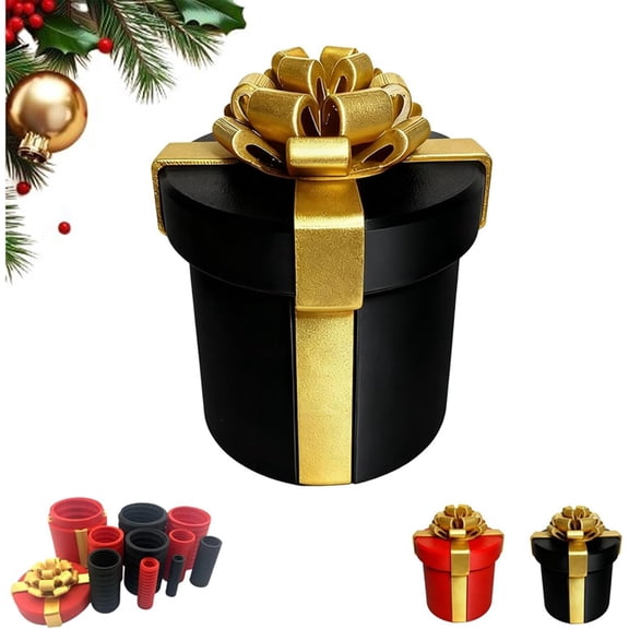 Osfvolr Annoying Nested  Gift Box - Reusable Funny Prank Gift Box for Christmas, WhiteElephant & Birthdays for Gift Card B